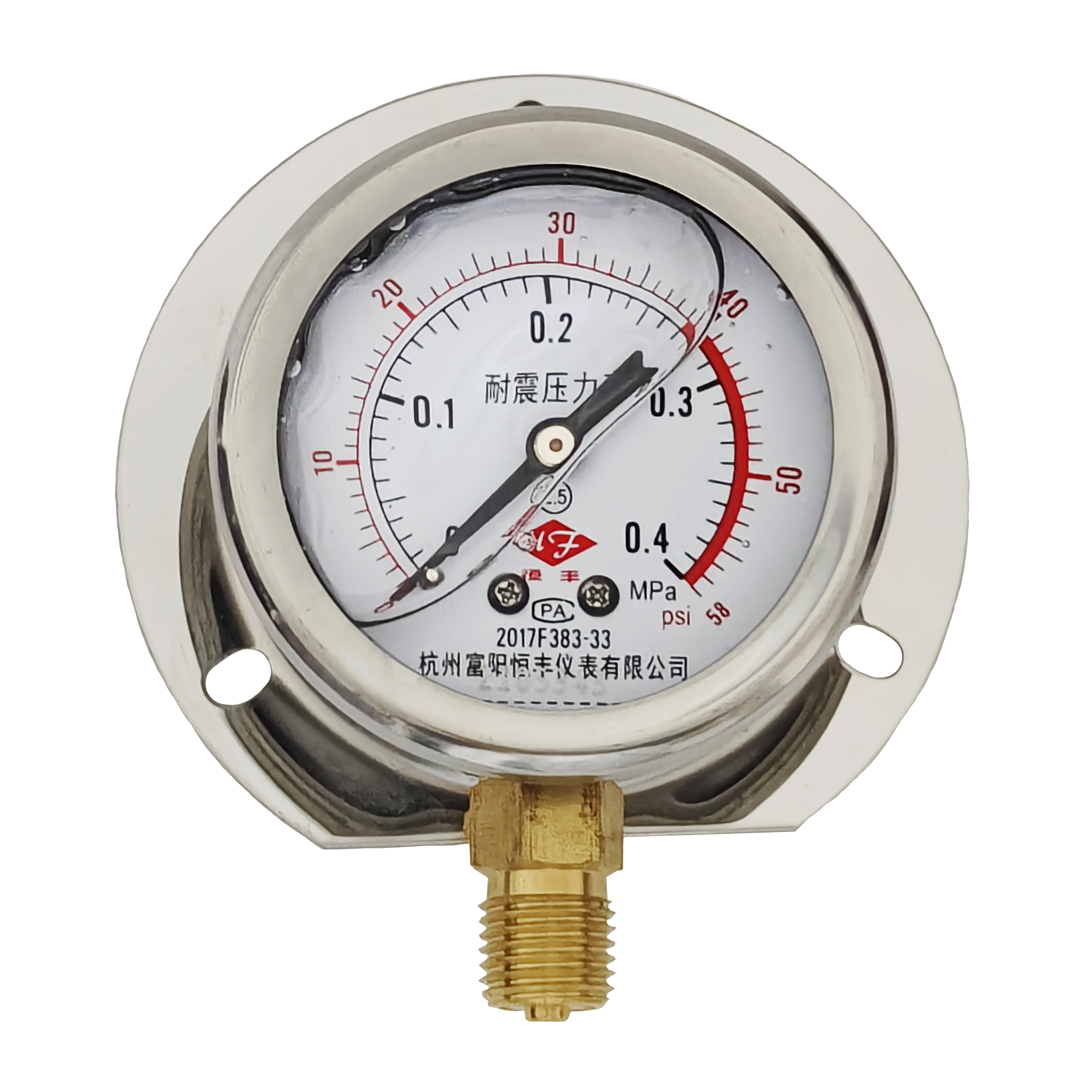 YN60 (T) shockproof pressure gauge