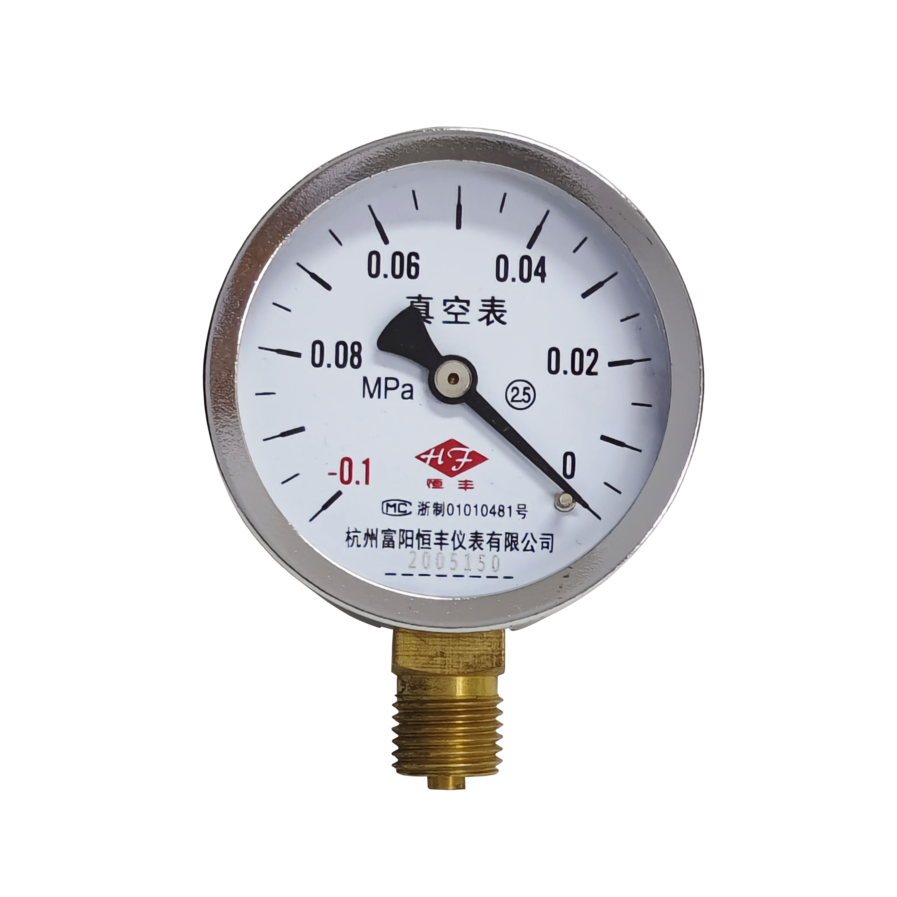 Y60 ordinary pressure gauge