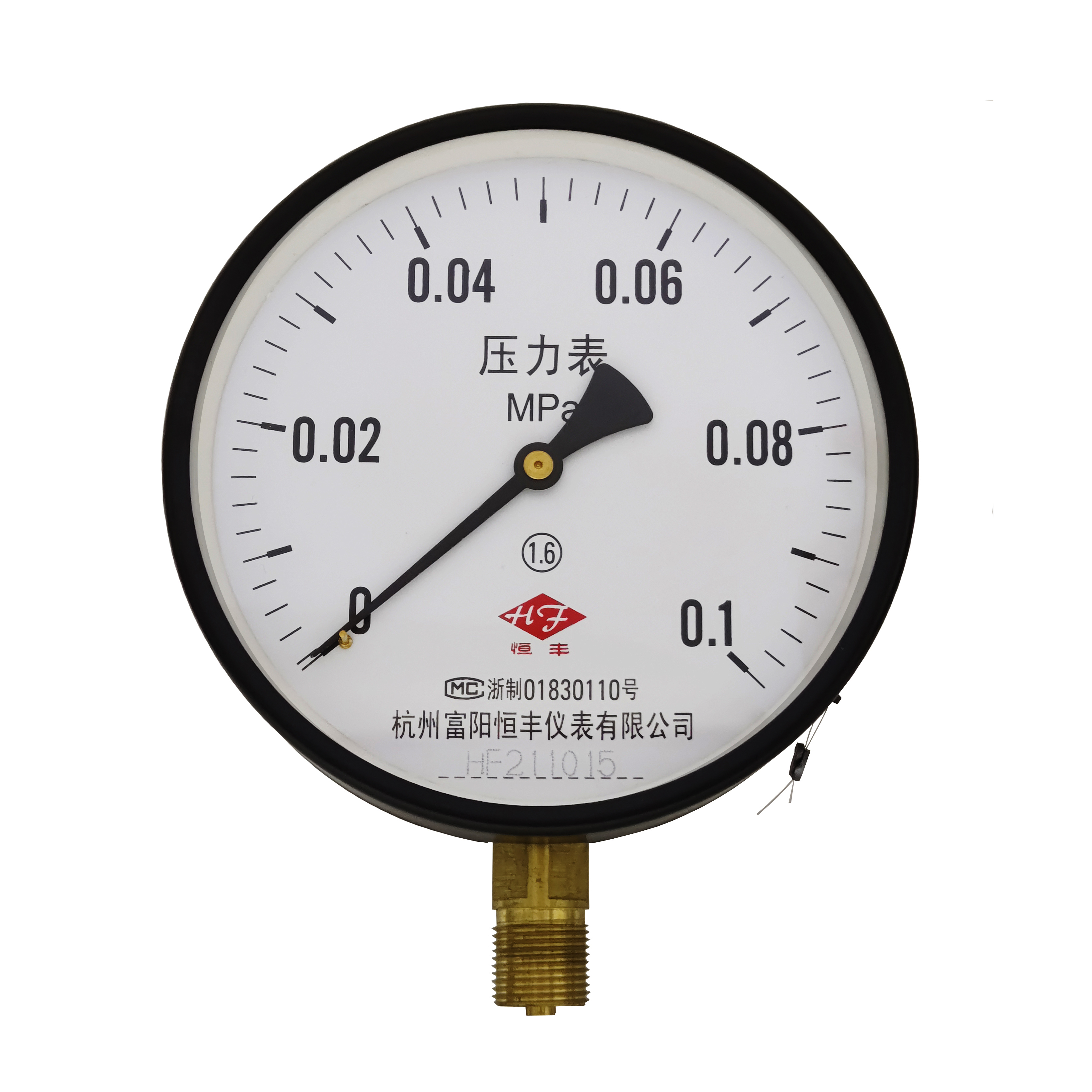 Y150 ordinary pressure gauge