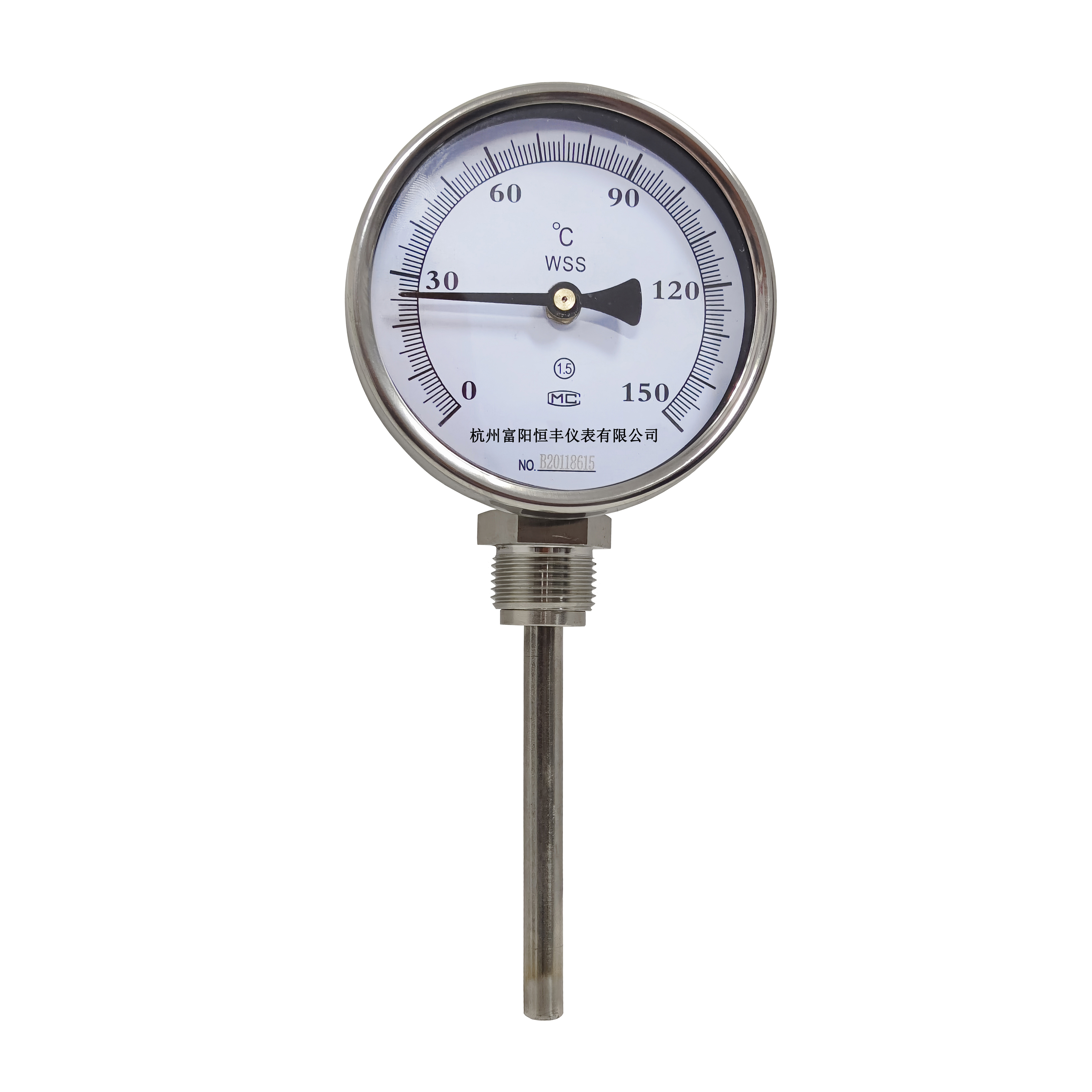 WSS bimetal thermometer
