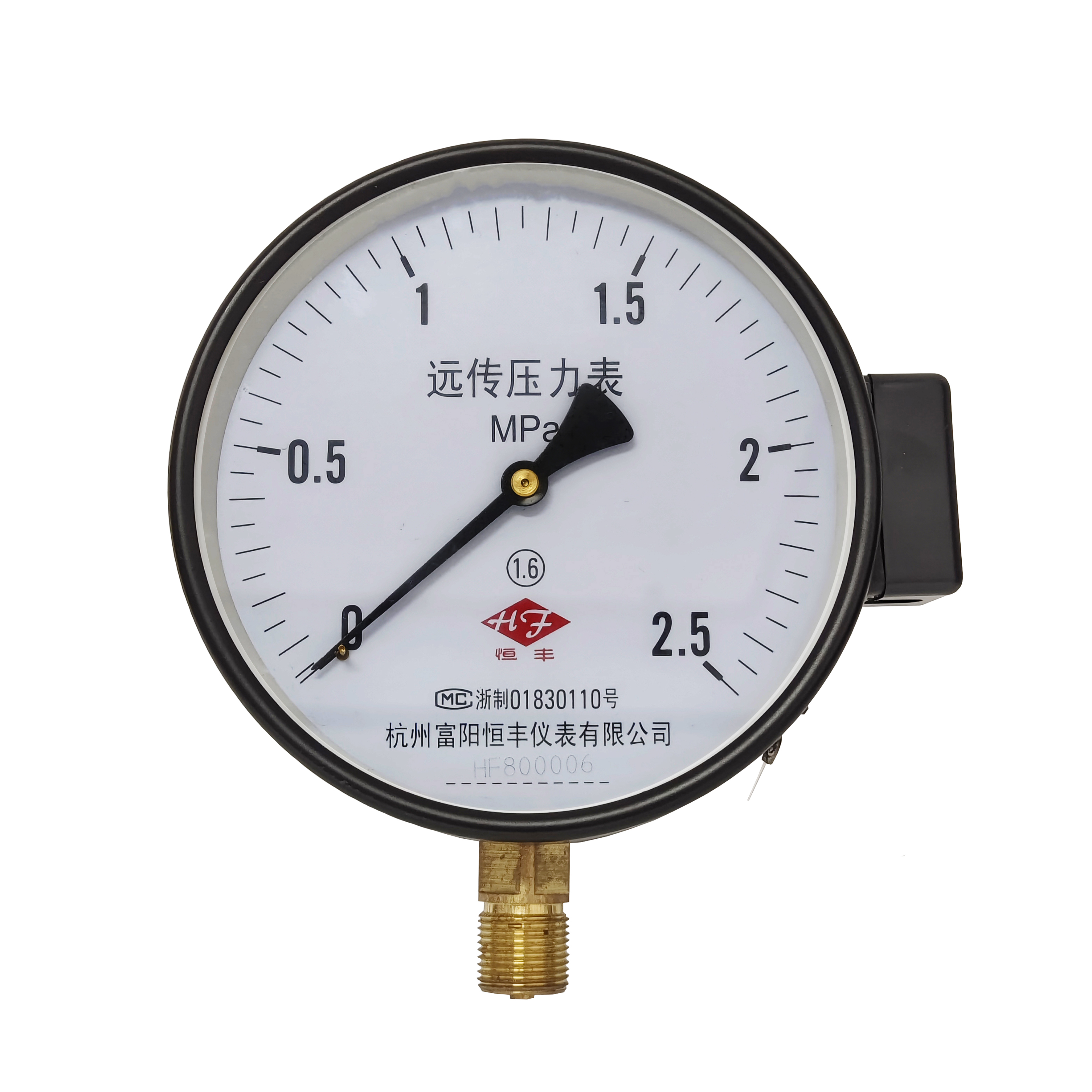 YTZ remote pressure gauge
