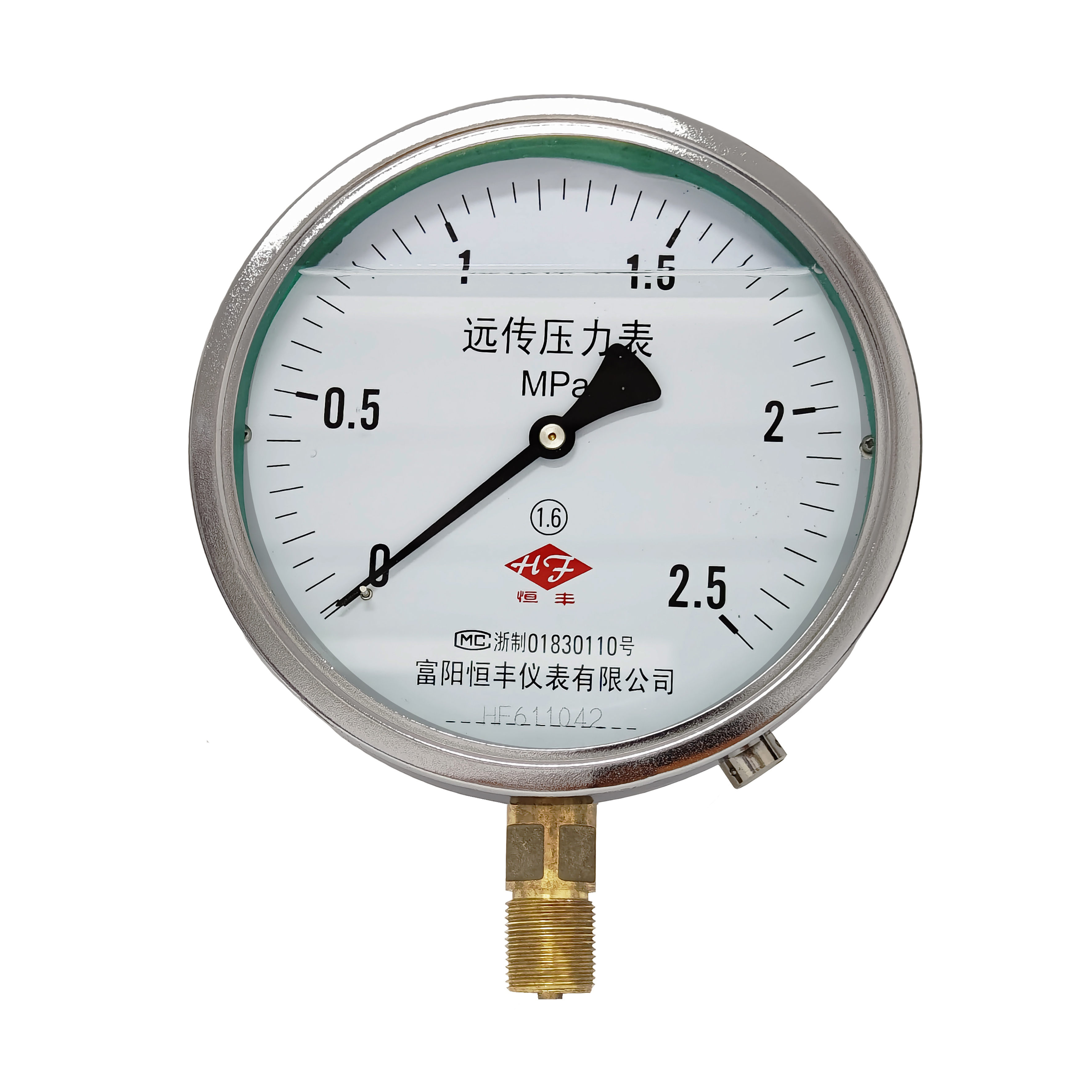 YTZ remote pressure gauge